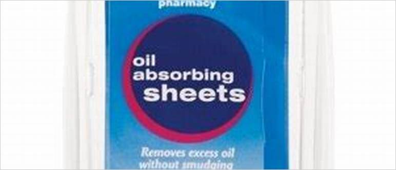 Oil blotting sheets cvs
